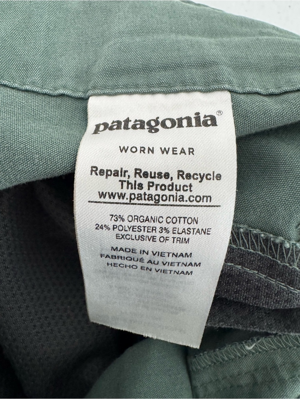 Patagonia W's Venga Rock Pants Style # 83086 Green Women's 12 Outdoors - Picture 9 of 14